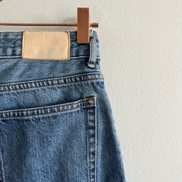 Everlane The Curvy 90s Cheeky Straight Jean Size 26 Crop Raw Hem - Picture 6 of 10
